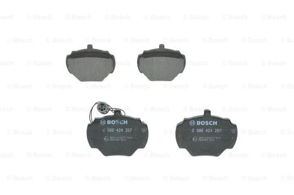 Diskinių stabdžių trinkelių rinkinys BOSCH 0 986 424 267