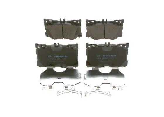 Diskinių stabdžių trinkelių rinkinys BOSCH 0 986 424 335