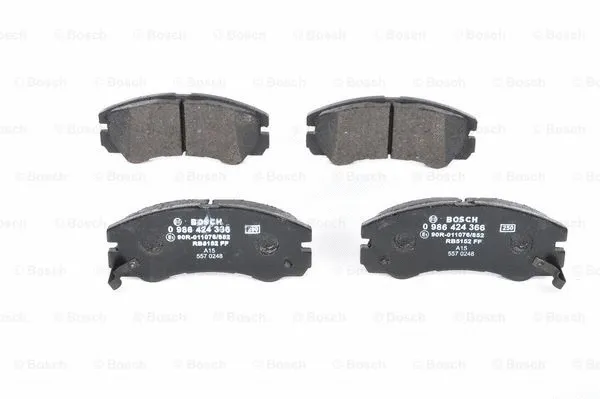 Diskinių stabdžių trinkelių rinkinys BOSCH 0 986 424 366