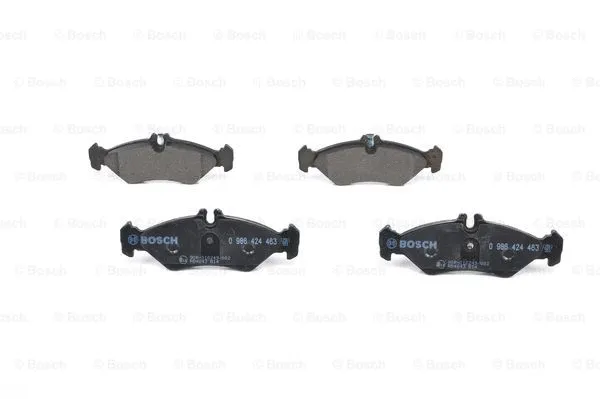 Diskinių stabdžių trinkelių rinkinys BOSCH 0 986 424 463
