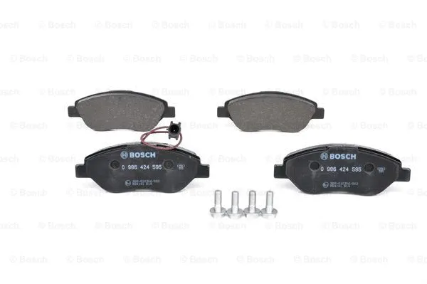 Diskinių stabdžių trinkelių rinkinys BOSCH 0 986 424 595