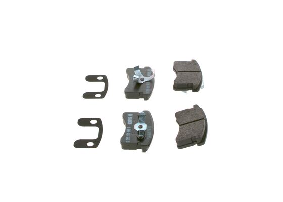 Diskinių stabdžių trinkelių rinkinys BOSCH 0 986 424 642