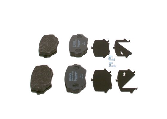Diskinių stabdžių trinkelių rinkinys BOSCH 0 986 424 658