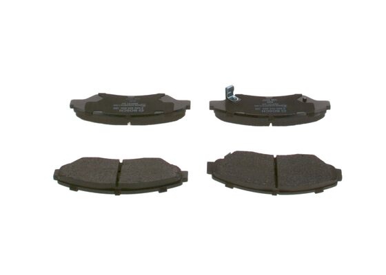Diskinių stabdžių trinkelių rinkinys BOSCH 0 986 424 696