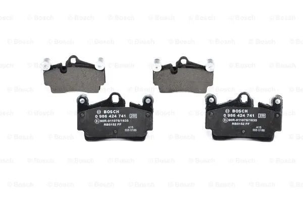Diskinių stabdžių trinkelių rinkinys BOSCH 0 986 424 741