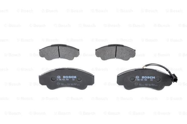 Diskinių stabdžių trinkelių rinkinys BOSCH 0 986 424 769