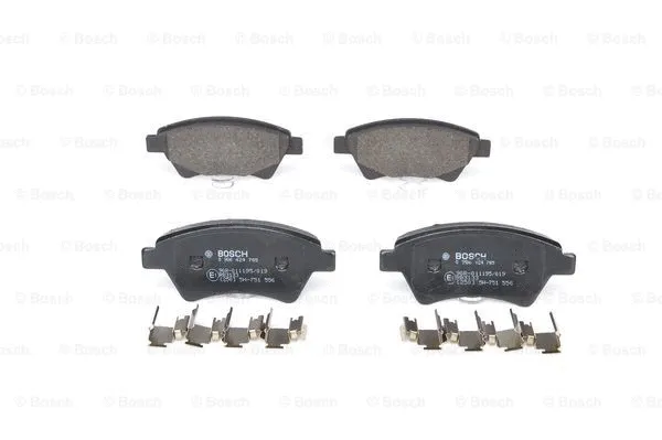 Diskinių stabdžių trinkelių rinkinys BOSCH 0 986 424 785