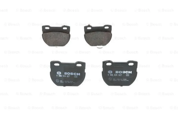 Diskinių stabdžių trinkelių rinkinys BOSCH 0 986 424 827