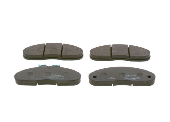 Diskinių stabdžių trinkelių rinkinys BOSCH 0 986 424 914