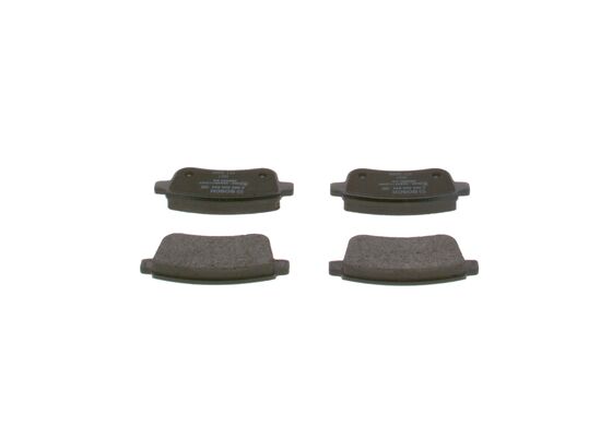 Diskinių stabdžių trinkelių rinkinys BOSCH 0 986 424 942