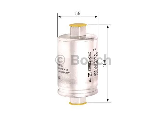 Kuro filtras BOSCH 0 986 450 119