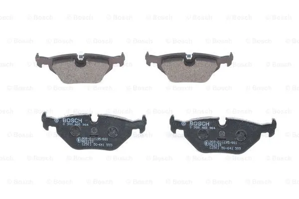 Diskinių stabdžių trinkelių rinkinys BOSCH 0 986 460 964