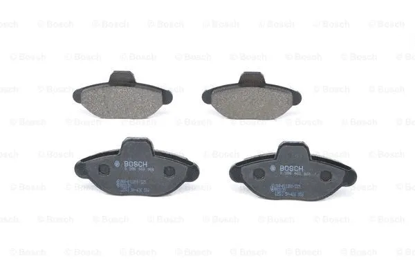 Diskinių stabdžių trinkelių rinkinys BOSCH 0 986 460 968