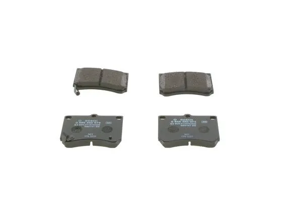 Diskinių stabdžių trinkelių rinkinys BOSCH 0 986 460 974