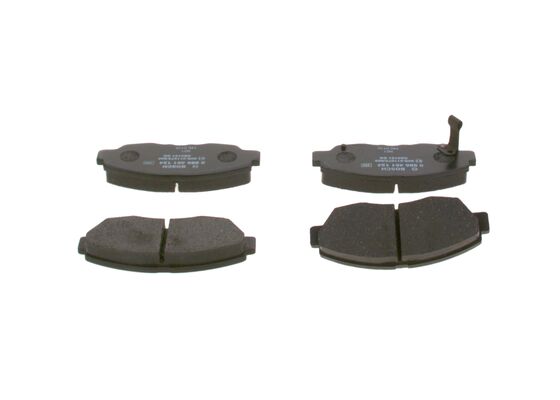 Diskinių stabdžių trinkelių rinkinys BOSCH 0 986 461 124