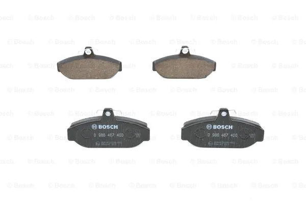 Diskinių stabdžių trinkelių rinkinys BOSCH 0 986 467 400