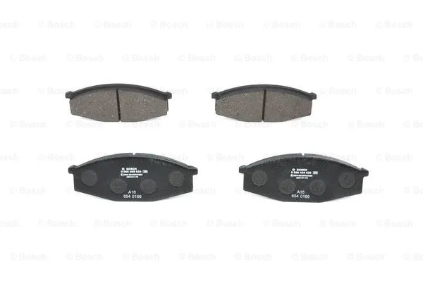 Diskinių stabdžių trinkelių rinkinys BOSCH 0 986 468 630