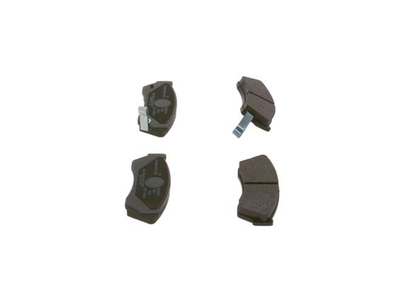 Diskinių stabdžių trinkelių rinkinys BOSCH 0 986 493 340