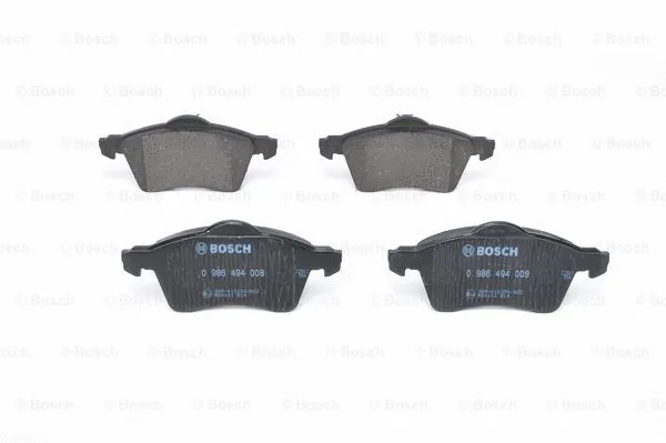 Diskinių stabdžių trinkelių rinkinys BOSCH 0 986 494 008