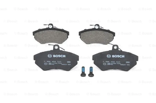 Diskinių stabdžių trinkelių rinkinys BOSCH 0 986 494 010