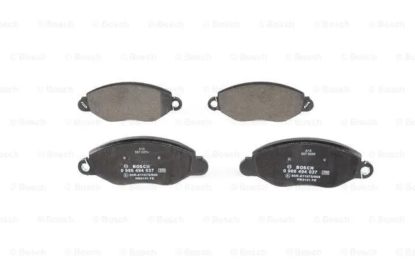 Diskinių stabdžių trinkelių rinkinys BOSCH 0 986 494 037