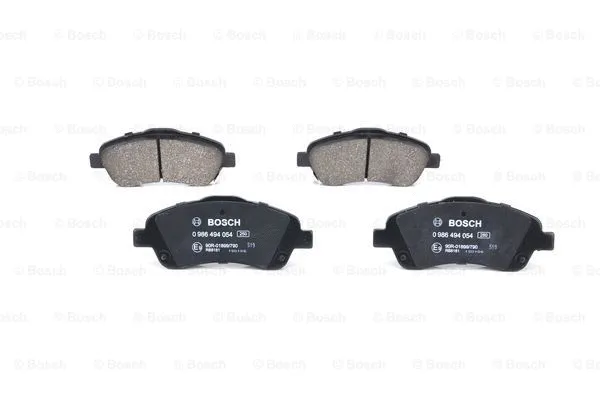 Diskinių stabdžių trinkelių rinkinys BOSCH 0 986 494 054