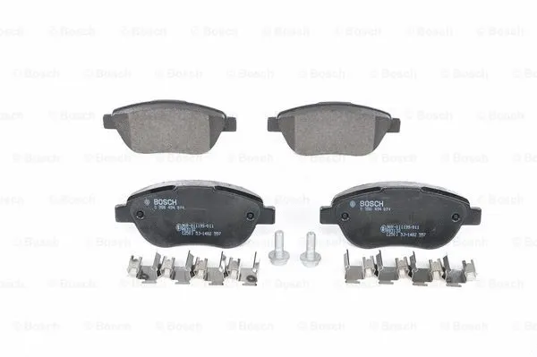Diskinių stabdžių trinkelių rinkinys BOSCH 0 986 494 074