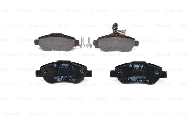 Diskinių stabdžių trinkelių rinkinys BOSCH 0 986 494 114
