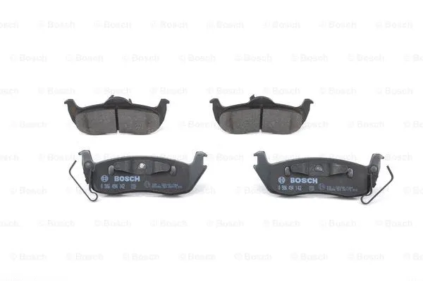 Diskinių stabdžių trinkelių rinkinys BOSCH 0 986 494 142