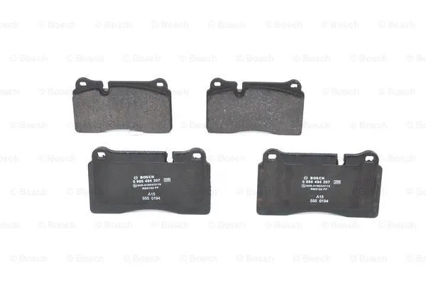 Diskinių stabdžių trinkelių rinkinys BOSCH 0 986 494 207