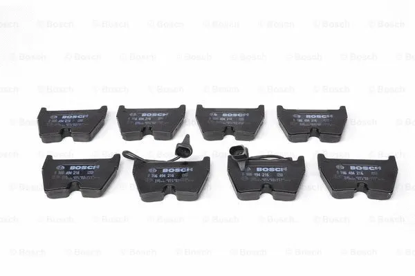 Diskinių stabdžių trinkelių rinkinys BOSCH 0 986 494 216