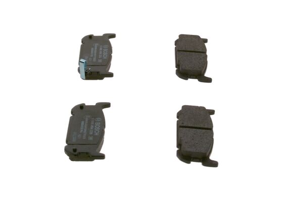 Diskinių stabdžių trinkelių rinkinys BOSCH 0 986 494 226