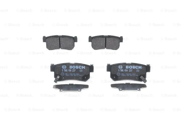 Diskinių stabdžių trinkelių rinkinys BOSCH 0 986 494 237
