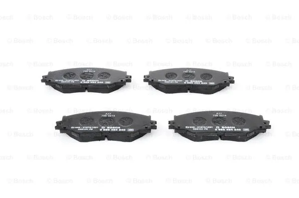 Diskinių stabdžių trinkelių rinkinys BOSCH 0 986 494 240