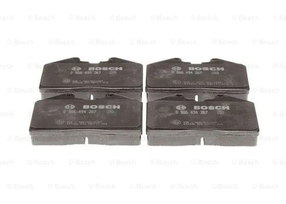 Diskinių stabdžių trinkelių rinkinys BOSCH 0 986 494 267