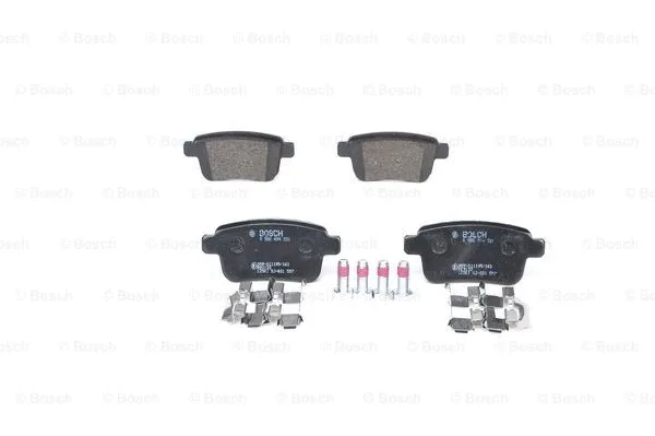 Diskinių stabdžių trinkelių rinkinys BOSCH 0 986 494 331