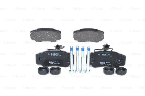 Diskinių stabdžių trinkelių rinkinys BOSCH 0 986 494 391