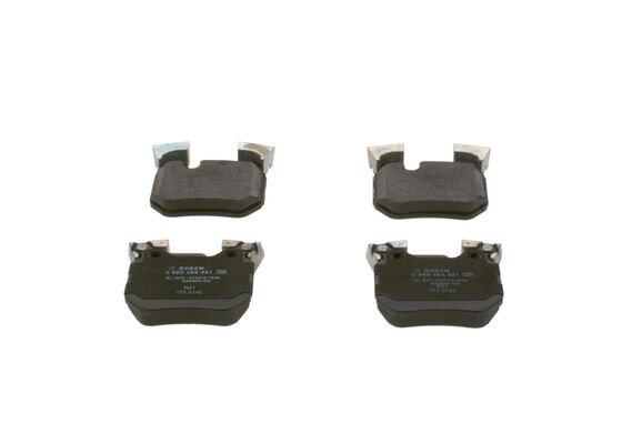Diskinių stabdžių trinkelių rinkinys BOSCH 0 986 494 421