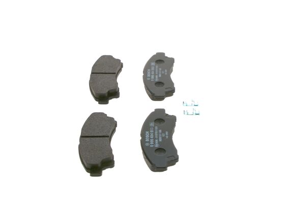 Diskinių stabdžių trinkelių rinkinys BOSCH 0 986 494 503