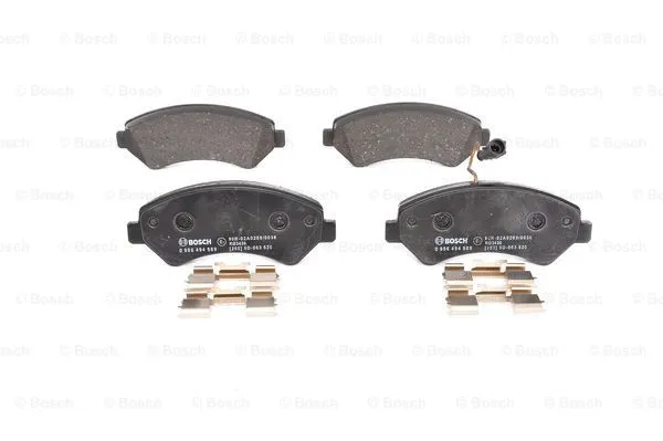 Diskinių stabdžių trinkelių rinkinys BOSCH 0 986 494 589