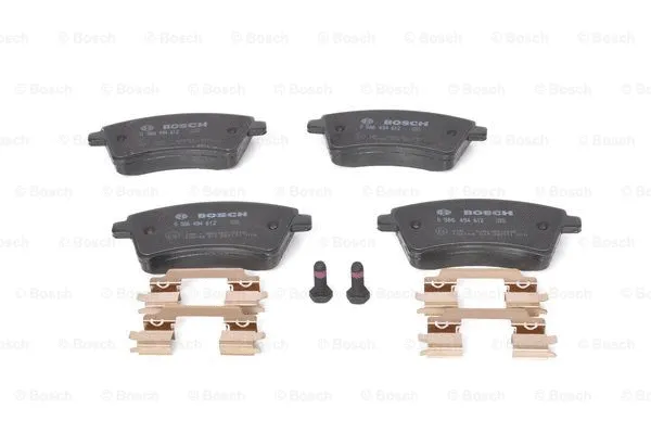 Diskinių stabdžių trinkelių rinkinys BOSCH 0 986 494 612