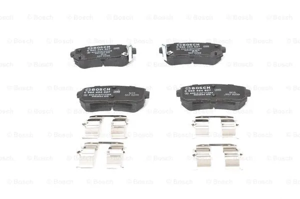 Diskinių stabdžių trinkelių rinkinys BOSCH 0 986 494 627
