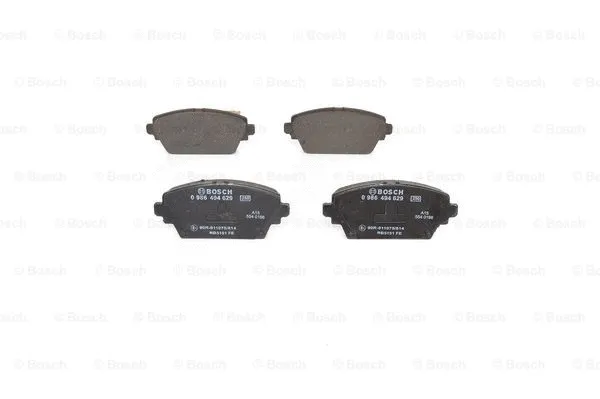 Diskinių stabdžių trinkelių rinkinys BOSCH 0 986 494 629