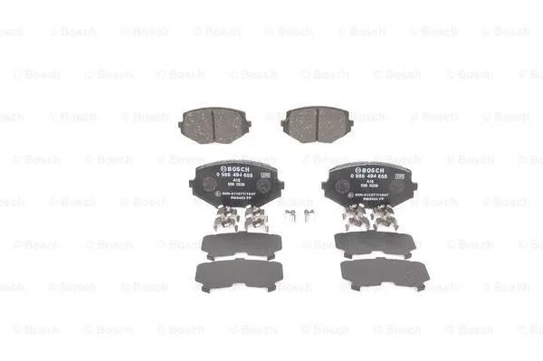 Diskinių stabdžių trinkelių rinkinys BOSCH 0 986 494 655