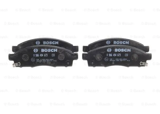 Diskinių stabdžių trinkelių rinkinys BOSCH 0 986 494 673