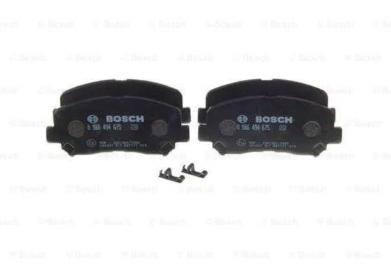 Diskinių stabdžių trinkelių rinkinys BOSCH 0 986 494 675