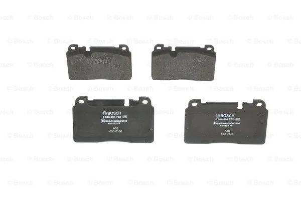 Diskinių stabdžių trinkelių rinkinys BOSCH 0 986 494 702