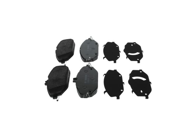 Diskinių stabdžių trinkelių rinkinys BOSCH 0 986 494 751