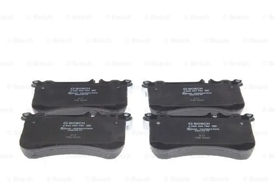 Diskinių stabdžių trinkelių rinkinys BOSCH 0 986 494 780