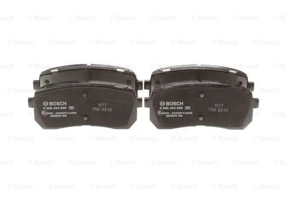Diskinių stabdžių trinkelių rinkinys BOSCH 0 986 494 828